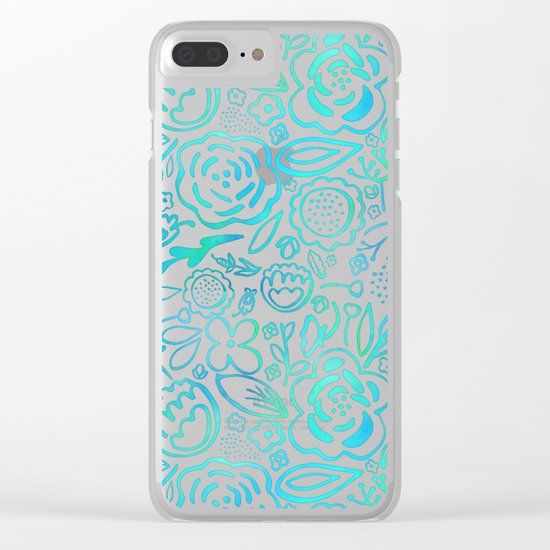 A Profusion of Flowers II Clear iPhone Case