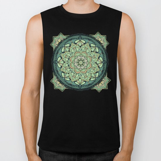 Morris Mandala Biker Tank