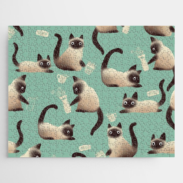 Siamese cat hot sale jigsaw puzzle