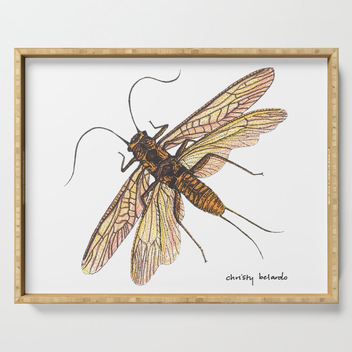 Stonefly (In-Color) Serving Tray