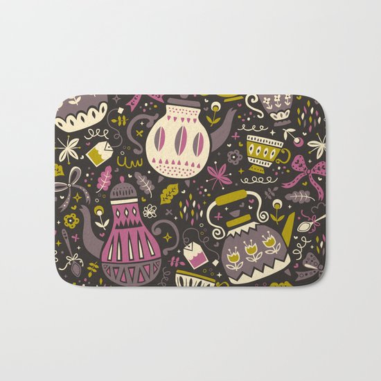 Tea Time Bath Mat