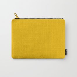 Solid Yellow Carry-All Pouch
