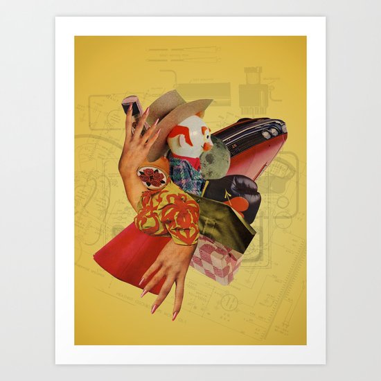 The Most Polite Restraint Art Print