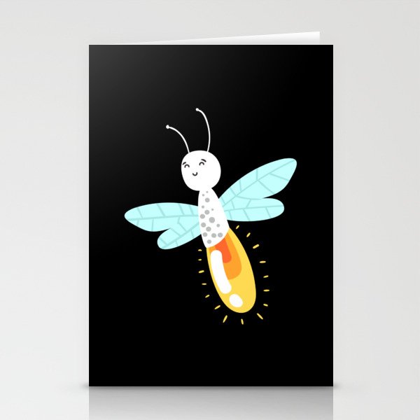Sweet Fireflies Children Fireflies Stationery Cards