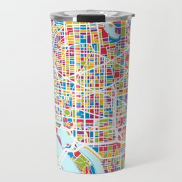 Washington DC Street Map Travel Mug