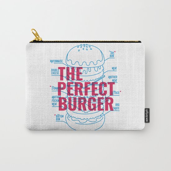 The Perfect Burger Carry-All Pouch