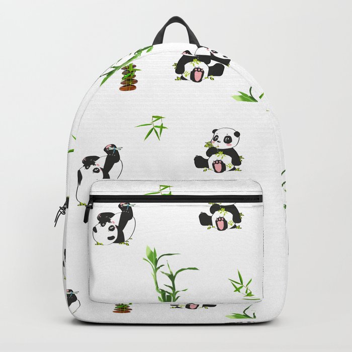 Cute panda backpacks discount