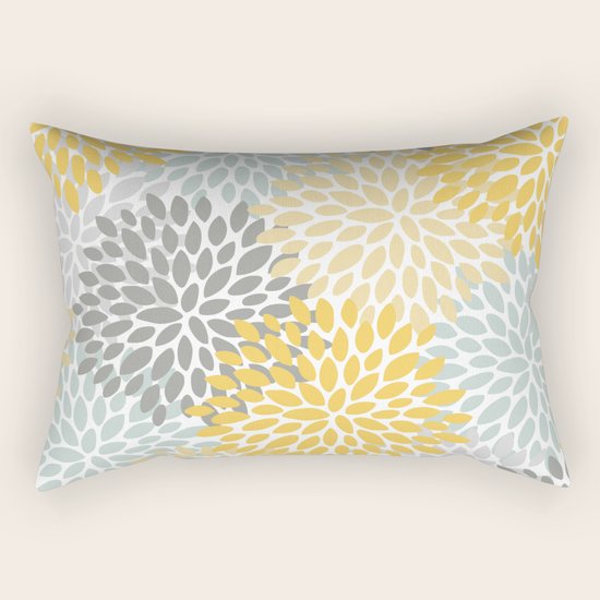 gray rectangle pillow