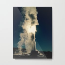 Another Geyser in the Sun Metal Print