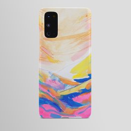 Colourful Abstract Landscape Painting Android Case