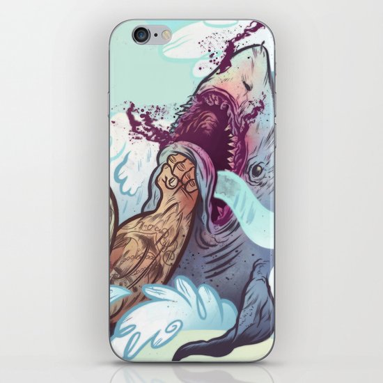 The Vaccines (band poster) iPhone Skin