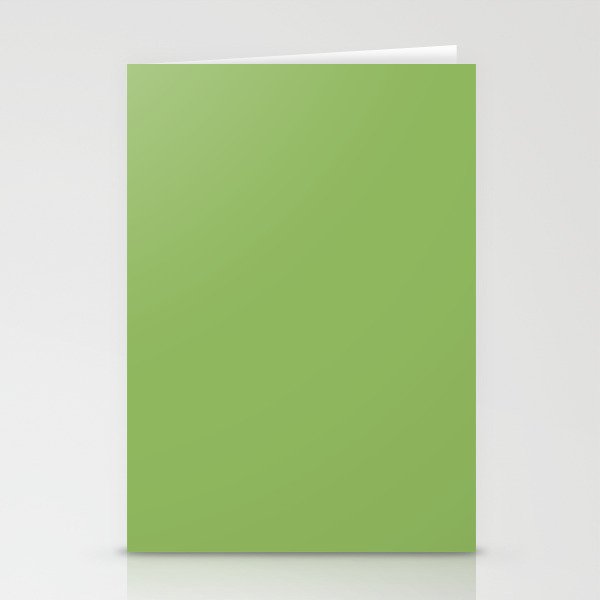 Glass Bottle Green Stationery Cards