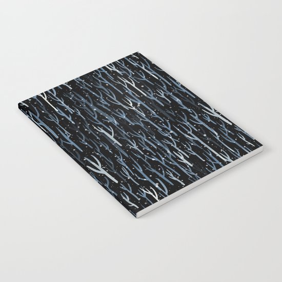 Stopping By Woods on a Snowy Evening Notebook