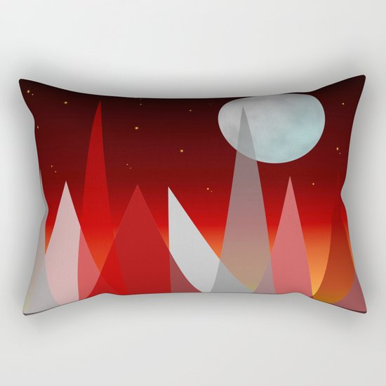 Under The Night Sky Rectangular Pillow