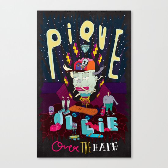 ollie Canvas Print