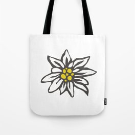 Edelweiss flower Tote Bag