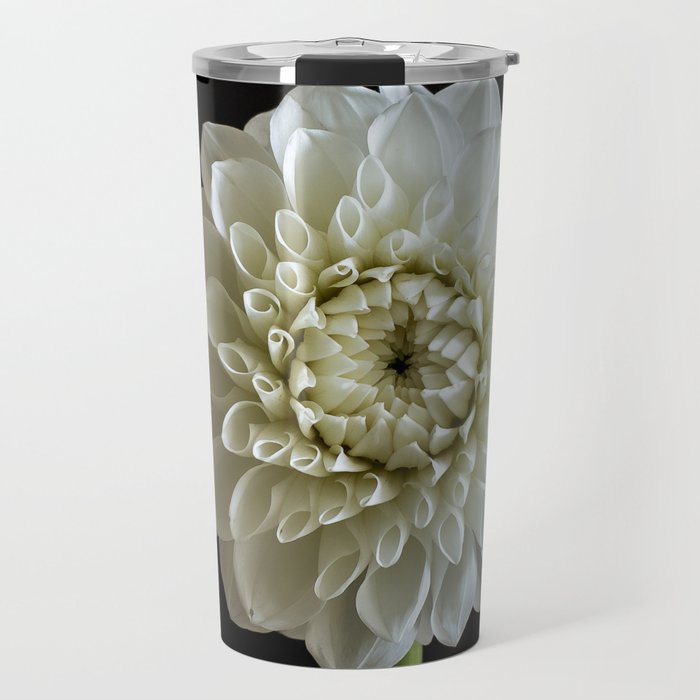 Dahlia Rhonda Flower Travel Mug