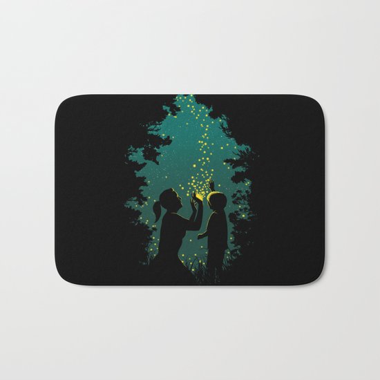 Fireflies Bath Mat