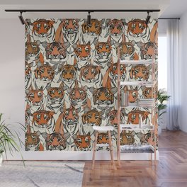 just tigers col Wall Mural