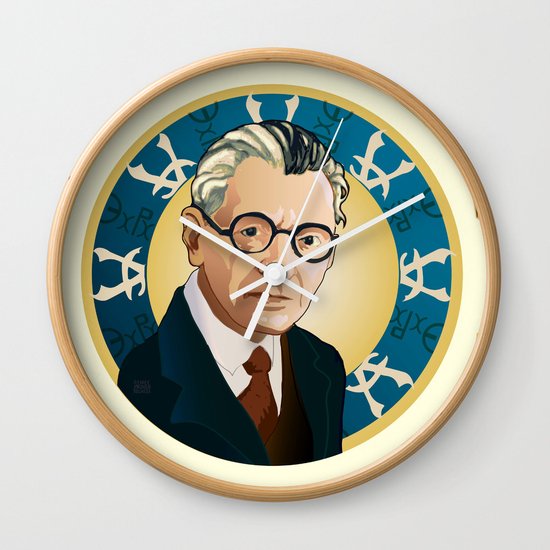 Kurt Gödel Wall Clock