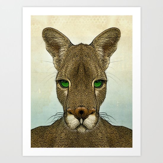 Roo Art Print