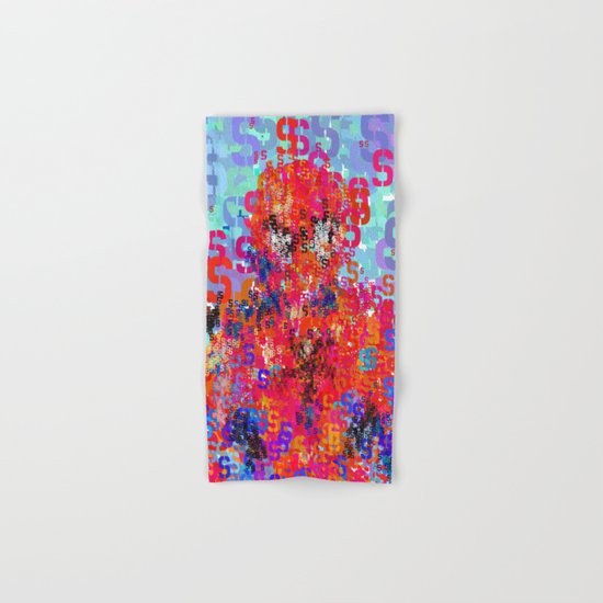 Spider Type Man - Abstract Pop Art Comic Hand & Bath Towel