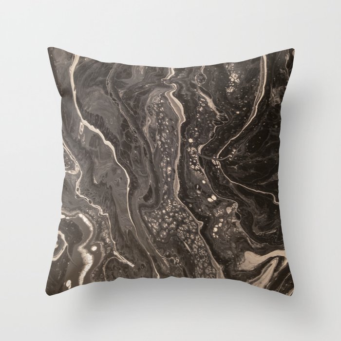 Grayscale 2.0 Throw Pillow