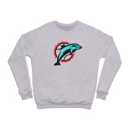 dolphin lg Crewneck Sweatshirt