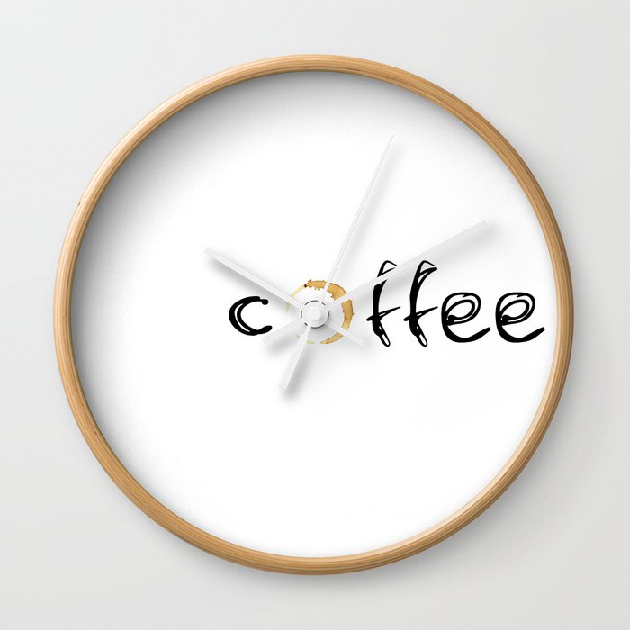 Coffee Wall Clock By Dailyinspiration