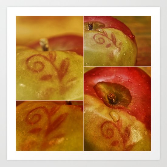 Apple Art Print