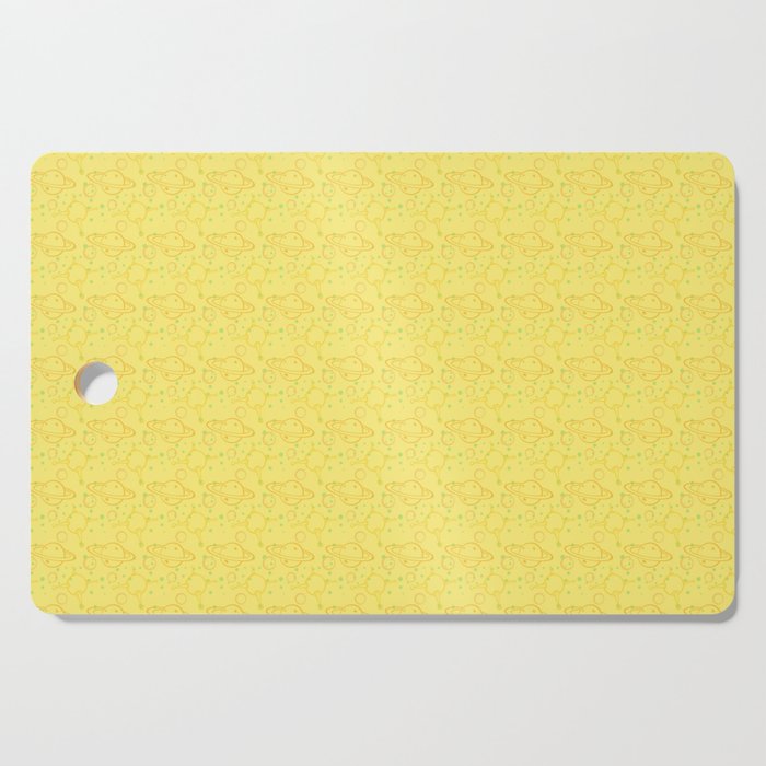 children's pattern-pantone color-solid color-yellow Cutting Board