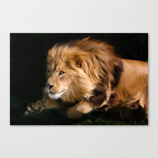Lion Canvas Print