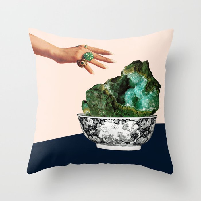 GEODE by Beth Hoeckel Throw Pillow
