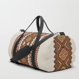 Ukrainian embroidery Duffle Bag