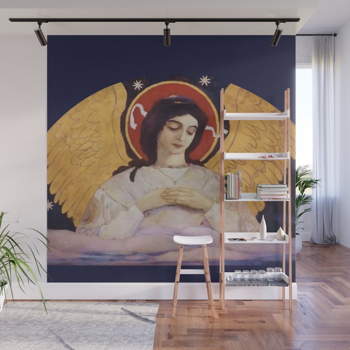 “Angel of Morning” by Mikhail Nesterov Wall Mural