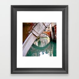 Bridges, Venice Framed Art Print