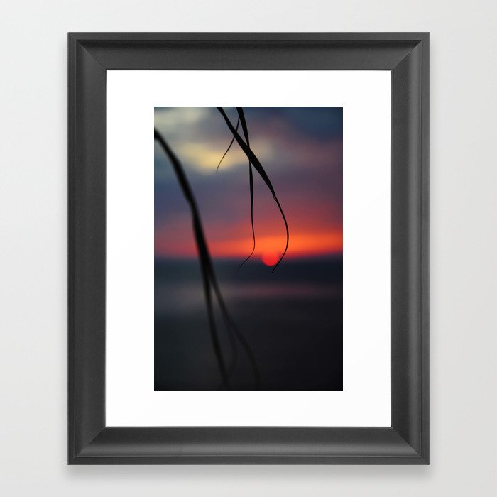 sunset Framed Art Print