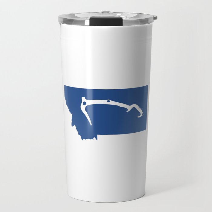 Ice Climb Montana Travel Mug