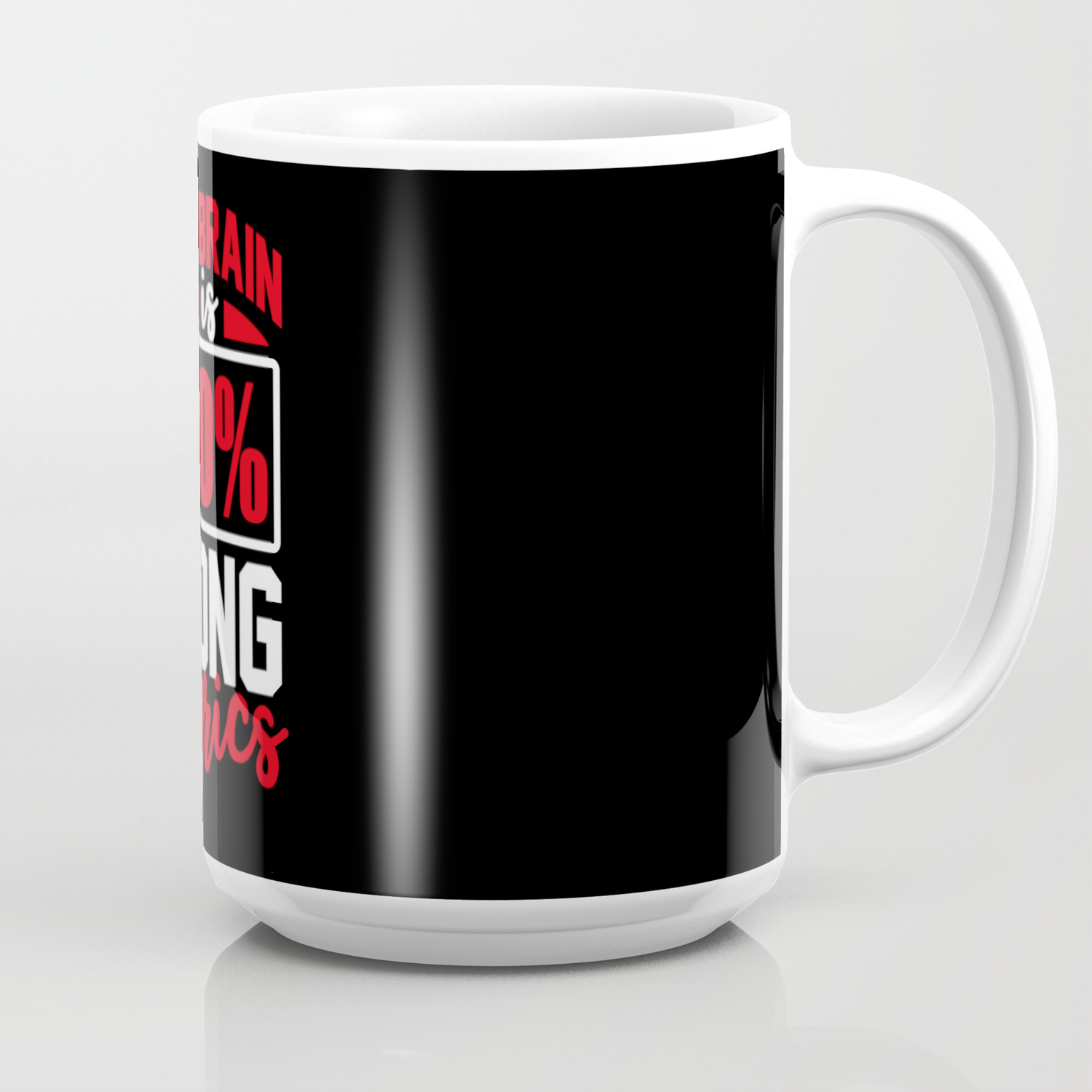 My Brain Is 80 Song Lyrics Music Singing Coffee Mug By Anziehend Society6