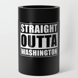 Straight Outta Washington Can Cooler
