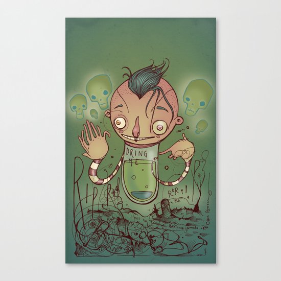 Roulette Canvas Print