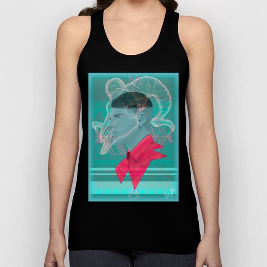 Aries Unisex Tank Top