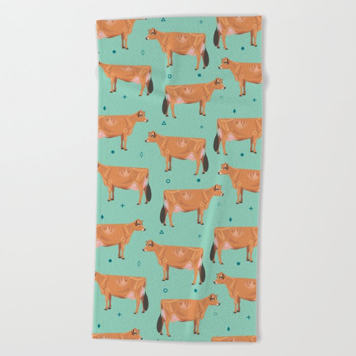 Jerseys Pale Green Viridian Beach Towel By Emmacaldwell Society6 Jerseys Pale Green Viridian Beach Towel