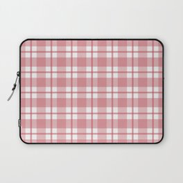 Gingham, pink and white Laptop Sleeve
