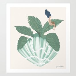 Be leaf in yourself  Art Print