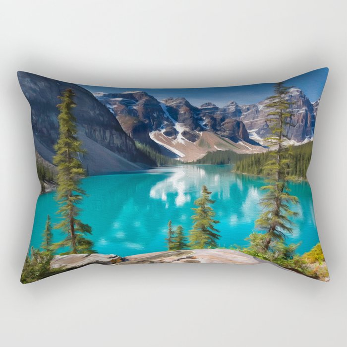 Clear Lake Rectangular Pillow