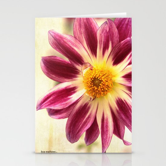 hugs and kisses Stationery Cards