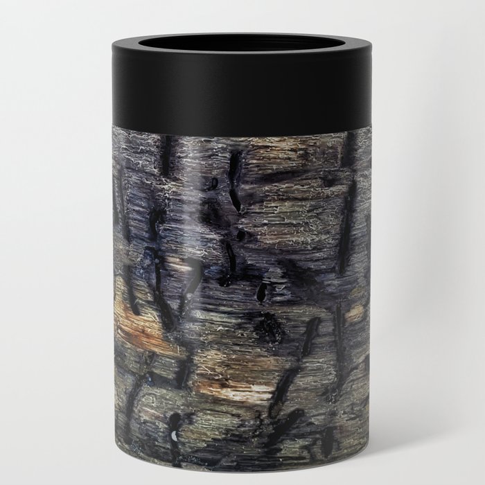 Driftwood and Viking Runes Can Cooler