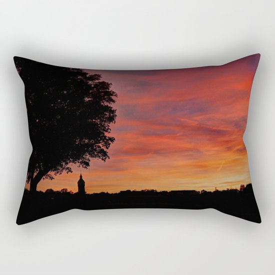 Gorgeous sunset in LOVE Rectangular Pillow