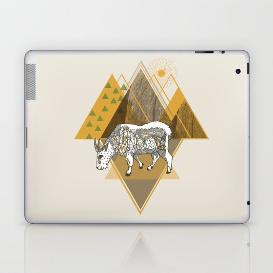 Mountain Goat Laptop & iPad Skin